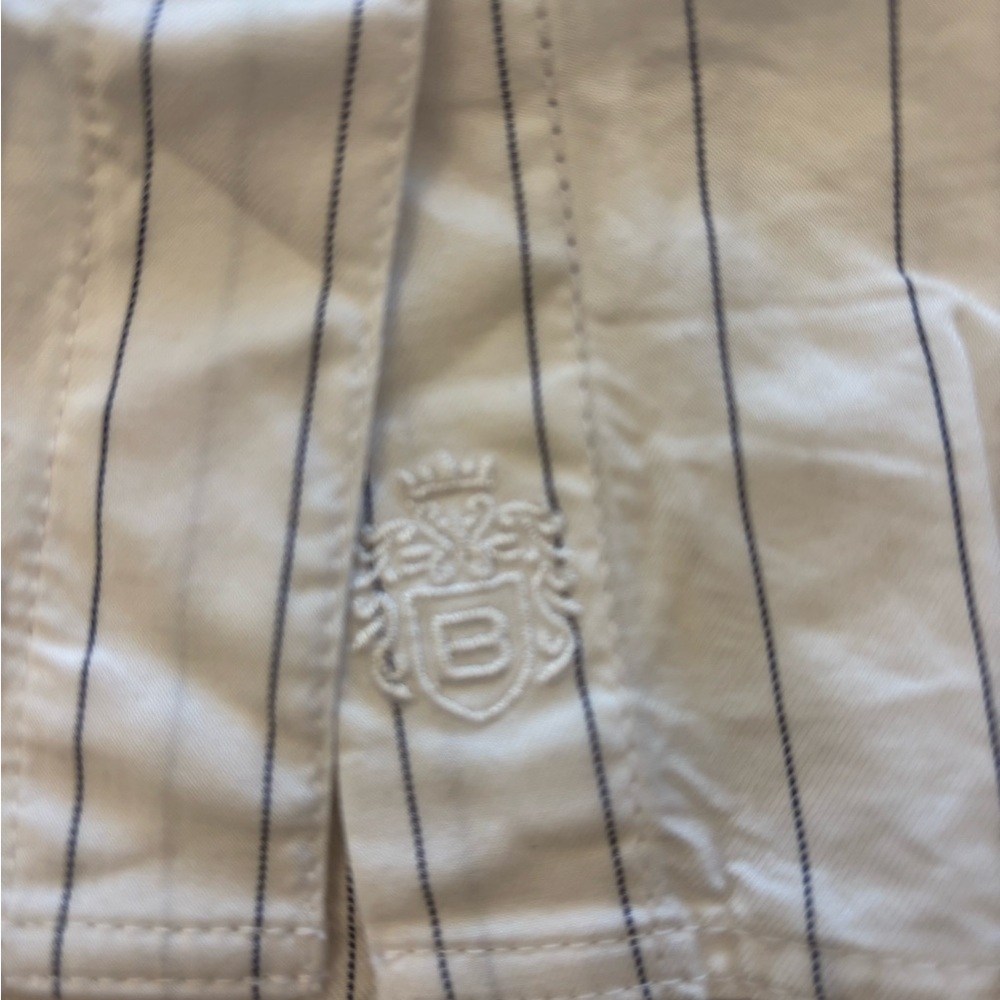 Babaton Cream and Black Striped Shirt - Picture 5 of 6